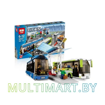 Конструктор Lepin 02023 Общественный транспорт (968 деталей) картинка 2